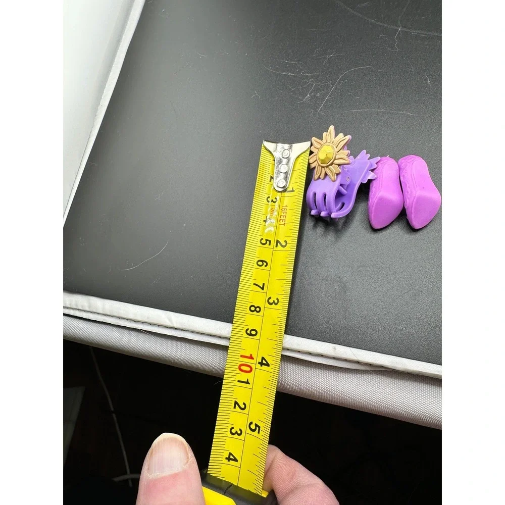 Rapunzel doll Disney replacement shoes and hair clip fashion doll size